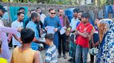সিলেট মহানগর বিএনপির লিফলেট বিতরণ