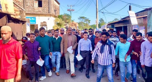 জনগন এই প্রহসনের ডামী নির্বাচন বর্জন করেছে : খন্দকার মুক্তাদির