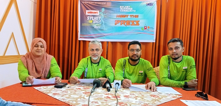 শুক্রবার সিলেটে হাফ ম্যারাথন, অংশ নিচ্ছে ১২০০ দৌড়বিদ