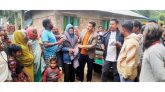 কমলগঞ্জে ৪০০ চা শ্রমিকের মাঝে শীতবস্ত্র বিতরণ