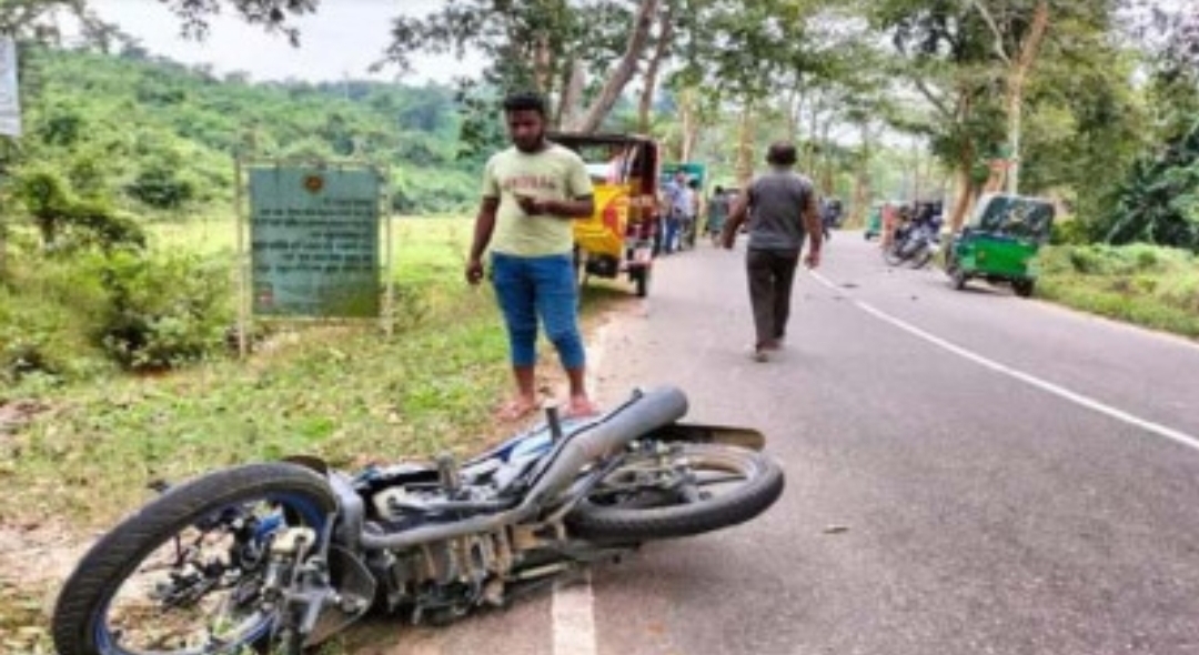 কমলগঞ্জে সড়ক দুর্ঘটনায় মোটরসাইকেল আরোহী নিহত