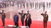 শহীদ বুদ্ধিজীবী স্মৃতিসৌধে রাষ্ট্রপতি-প্রধানমন্ত্রীর শ্রদ্ধা