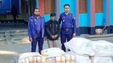 জৈন্তাপুরে সাড়ে ৬ লাখ টাকার ভারতীয় শাড়িসহ যুবক আটক