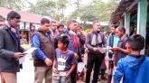 শান্তিগঞ্জে অসহযোগ আন্দোলনের সমর্থনে বিএনপির লিফলেট বিতরণ