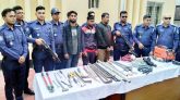 বিশ্বনাথে ৩ ডাকাত আটক, ট্রাকসহ বিপুল সরঞ্জাম উদ্ধার