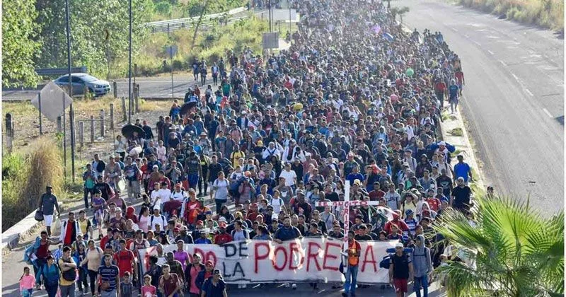 যুক্তরাষ্ট্রে ঢুকতে বাংলাদেশিসহ ৭ হাজার মানুষের পদযাত্রা
