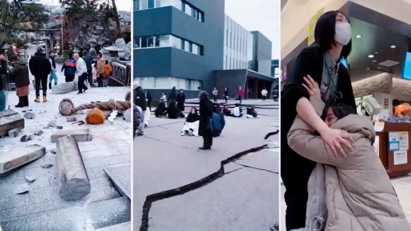 জাপানে একদিনে ১৫৫টি ভূমিকম্পের আঘাত, নিহত ৮