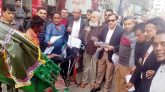 সিলেট মহানগর বিএনপির লিফলেট বিতরণ