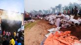 চুনারুঘাটে চা ফ্যাক্টরীতে ভয়াবহ অগ্নিকাণ্ড