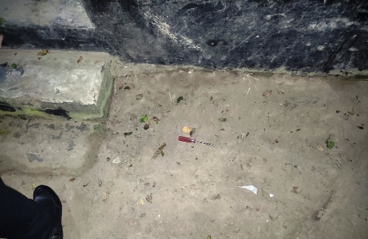 কমলগঞ্জে ভোটকেন্দ্রে পেট্রোল ঢেলে আগুন