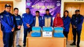 ১৭ কেজি গাঁজাসহ শান্তিগঞ্জে ৩ নারী পুরুষ আটক