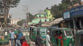 কমলগঞ্জের জনপদ শমশেরনগরে যানজট, দুর্ভোগে এলাকাবাসী