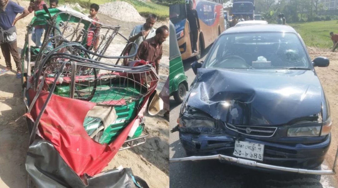 সিলেটে পিকআপ-অটোরিকশার সংঘর্ঘ, নারীসহ নিহত ২