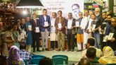 স্মারকগ্রন্থ ‘কান পেতে রই’ এর মোড়ক উন্মোচন