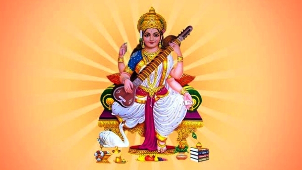 কমলগঞ্জে উৎসবের মধ্যদিয়ে সরস্বতী পূজা অনুষ্ঠিত