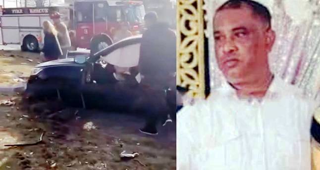 যুক্তরাষ্ট্রে সেই দূর্ঘটনায় বেঁচে আছেন মেয়ে, বাবার জানাযা সম্পন্ন