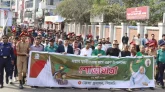 সিলেটে বর্ণিল শোভাযাত্রায় স্বাধীনতার মাস বরণ