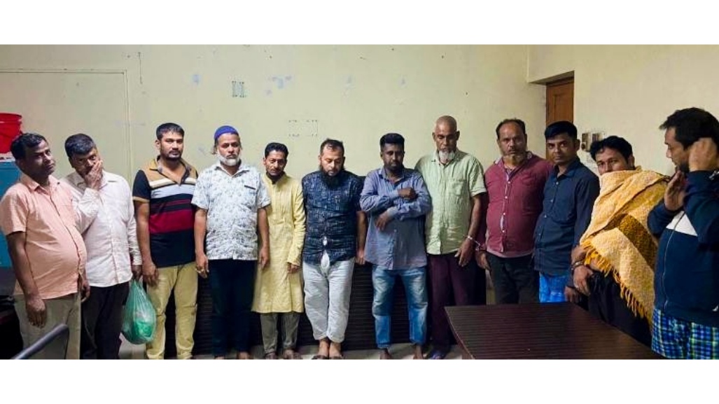 সিলেটে পুলিশী অভিযানে ১২ জুয়াড়ি গ্রেপ্তার