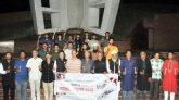 ২৫শে মার্চ গনহত্যার প্রতিবাদে সিলেটে মোমবাতি প্রজ্জ্বলন