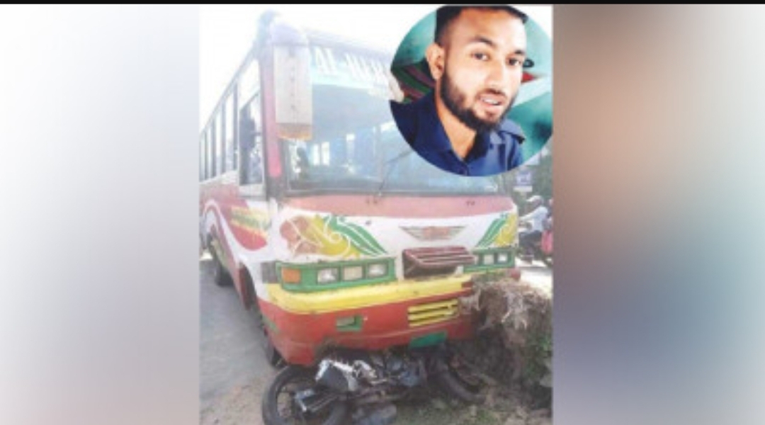 গোলাপগঞ্জে বাসচাপায় পুলিশ সদস্যের মৃত্যু