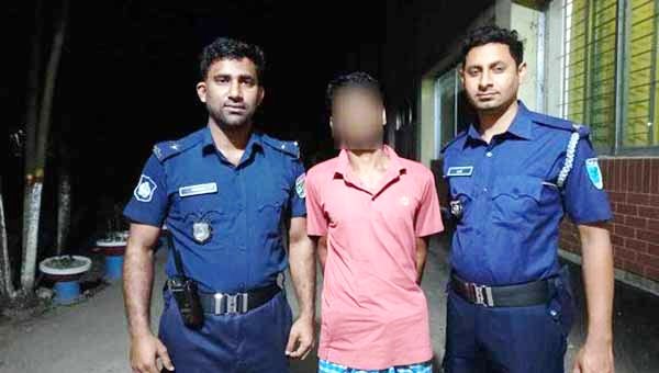 কোম্পানীগঞ্জে লাঠির আঘাতে বাবা আহত, ছেলে গ্রেপ্তার
