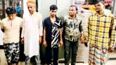 সিলেটের সুইপার কলোনী থেকে ৫ জুয়াড়ি গ্রেপ্তার