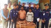 পাহারাদারকে বেঁধে কোটি টাকার যন্ত্রপাতি লুট, গ্রেপ্তার ২