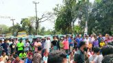 ৪ ঘন্টা অবরোধের পর স্বাভাবিক সিলেট-তামাবিল সড়ক