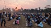 নিষেধাজ্ঞার প্রতিবাদে জাবিতে গণ-ইফতার ইফতারের আয়োজন