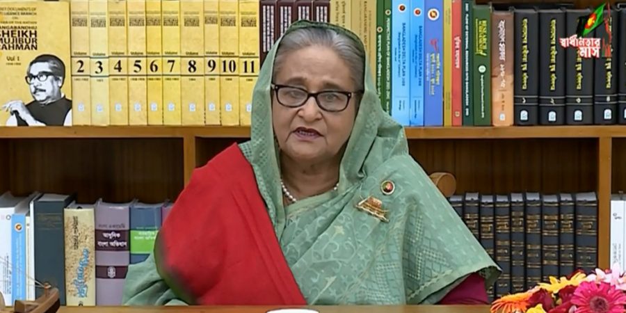 জাতির উদ্দেশে দেওয়া ভাষণে যা বললেন প্রধানমন্ত্রী