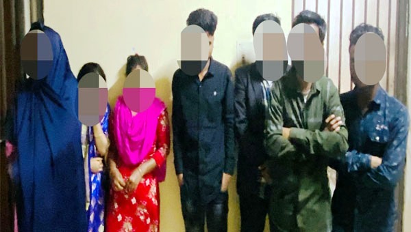 সিলেটে হোটেল সুফিয়া থেকে ৭ যুবক-যুবতী আটক