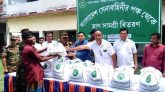 শ্রীমঙ্গল ও কমলগঞ্জে সেনাবাহিনীর খাদ্য সামগ্রী বিতরণ