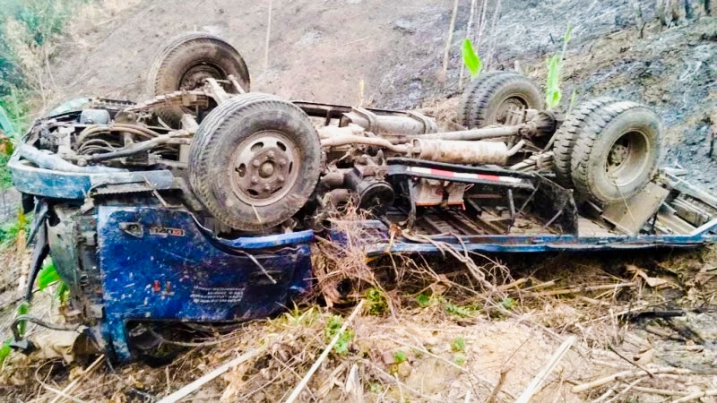 সাজেকে শ্রমিকবাহী ট্রাক খাদে, নিহত বেড়ে ৯