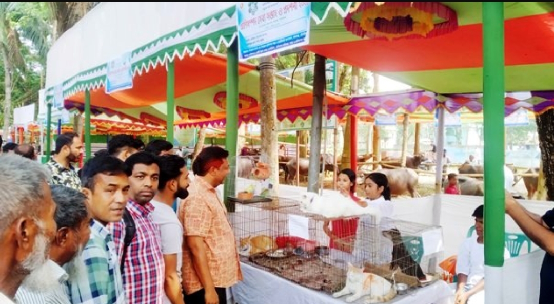 কমলগঞ্জে প্রাণিসম্পদ সেবা সপ্তাহ ও প্রদর্শনীর উদ্বোধন