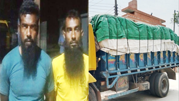 সিলেটে ৪০০ বস্তা ভারতীয় চিনি জব্দ, গ্রেফতার ২