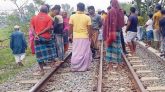 কুলাউড়ায় ট্রেনে কাটা পড়ে অজ্ঞাত মহিলার মৃত্যু