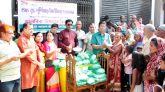 সিলেটে বৌদ্ধ যুব পরিষদের খাবার ও পানি বিতরণ