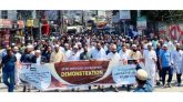 ফিলিস্তিনে ইসরাইলী বর্বরতার প্রতিবাদে সিলেটে জামায়াতের বিক্ষোভ মিছিল