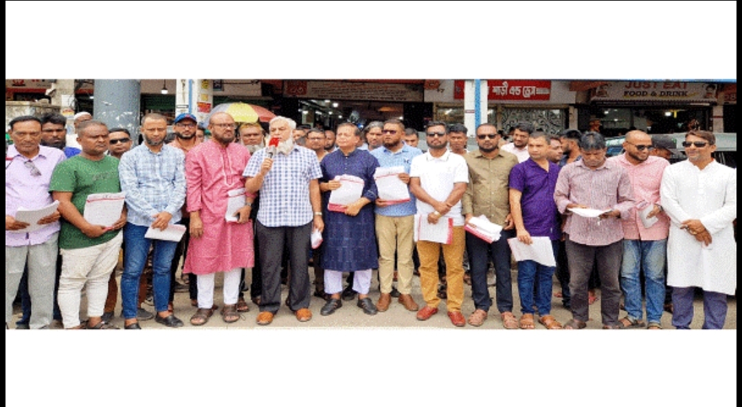 সিলেট মহানগর বিএনপির গণসংযোগ ও লিফলেট বিতরণ