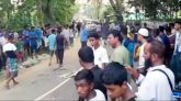 নবীগঞ্জে বাস-সিএনজির মুখোমুখি সংঘর্ষে নারী নিহত