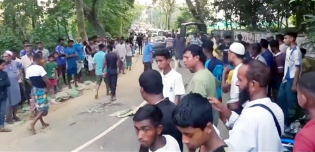 নবীগঞ্জে বাস-সিএনজির মুখোমুখি সংঘর্ষে নারী নিহত