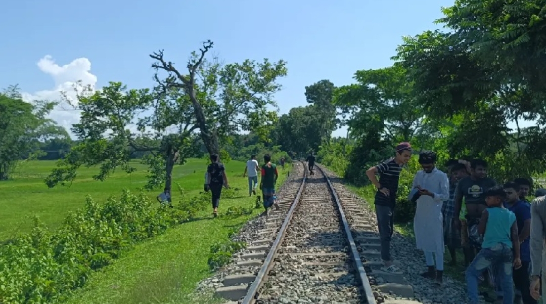 কুলাউড়ায় চলন্ত ট্রেনের নিচে ঝাঁপ দিলেন নারী