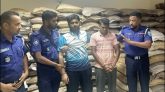 শায়েস্তাগঞ্জে ১২৭ বস্তা ভারতীয় চোরাই চিনিসহ আটক ২