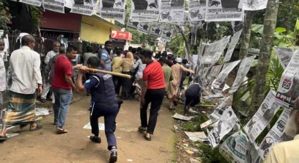 বিয়ানীবাজার উপজেলায় একটি কেন্দ্রে ভোট গ্রহণ স্থগিত, আটক ৫