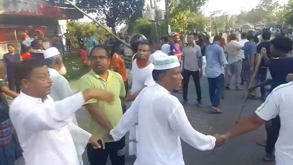জৈন্তাপুরের চিকনাগুলে দু’পক্ষের সংঘর্ষে আহত ৫