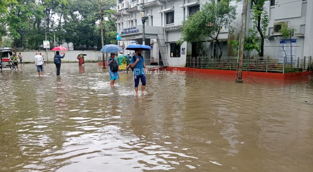 সিলেটে বন্যা, ৮ উপজেলায় উন্নতি, নগরীতে অবনতি
