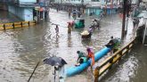 সিলেটে অবিরাম বৃষ্টি, পানিবন্দী মানুষের সংখ্যা বেড়ে ৭ লাখ