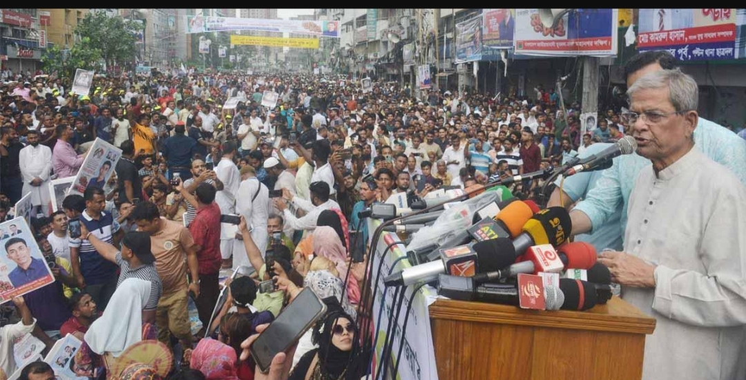 খালেদা জিয়াকে মুক্ত করুন, অন্যথায় যেকোন পরিণতির জন্য তৈরি থাকতে হবে : মির্জা ফখরুল