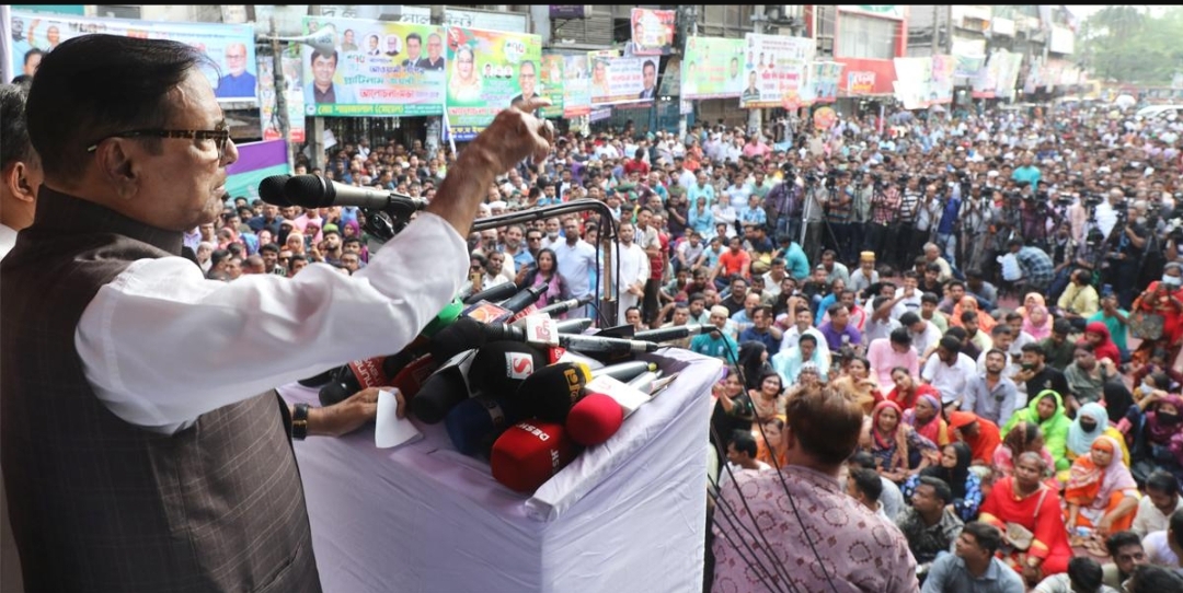 আন্দোলনে সহিংসতা যুক্ত হলে খবর আছে : ওবায়দুল কাদের