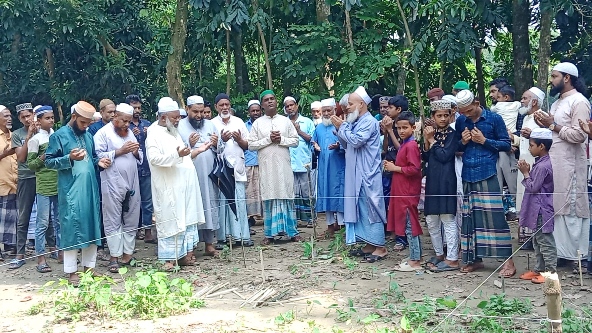 বিশ্বনাথের তেলিকোনায় জামে মসজিদের ভিত্তি প্রস্তর স্থাপন